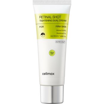 celimax Retinal Shot Tightening Dual Cream Cremă lifting pentru fermitate cu efect de hidratare